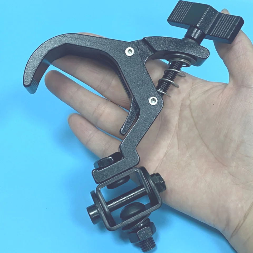 Pohybujúca sa hliníkový hliníkový večierok s hliníkom hliníka DJ Svadobná večera pre hliníkové večierky DJ Trussé cast claws 40-60 mm trubica para iluminación dj