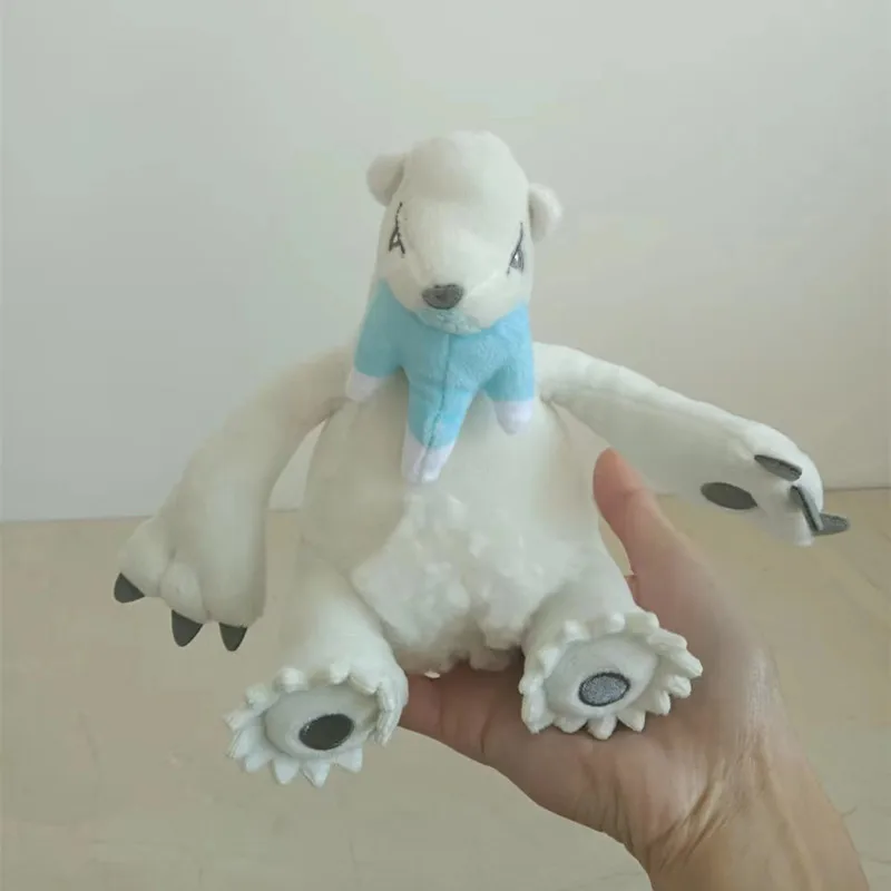 Pokemon Beartic Plys Plush Hračky plnené vysokokvalitné vianočné darčeky pre deti 15 cm