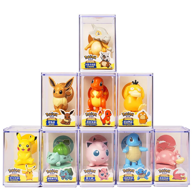 Pokemon Blind Box, Seal, ručne vyrábané figúrky, hračky, karty snímača, korytnačky Churchini, magické figuríny, zbierka darčekov, veľkoobchod
