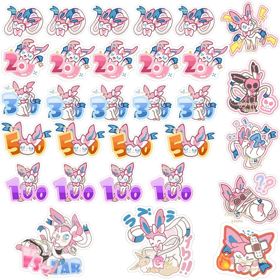 Pokemon Game Requs Ptcg Sylveon Poškodenie počítadla Indikátor stavu GX Vstar Board DIY Anime Trading Cards Acryl Game rekvity darčeky