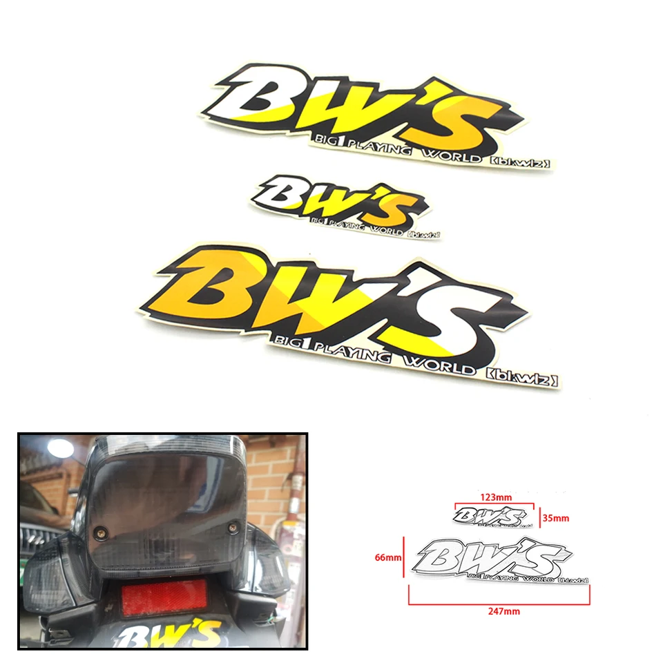 Pokhaomin motocyklové nálepky pre Yamaha BWS50 Scooter Body Saquing BW o nálepke loga loga