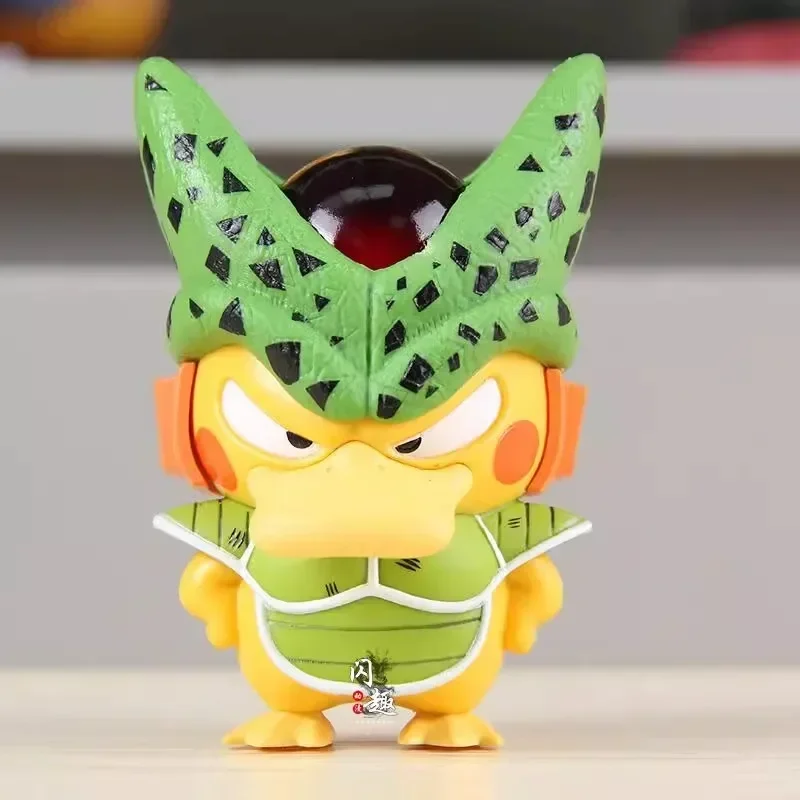 Pokémon anime animácia Periférna dekorácia modelovanie Figulárka bunka Psyduck PVC roztomilý socha akčná figúrka modely hračky