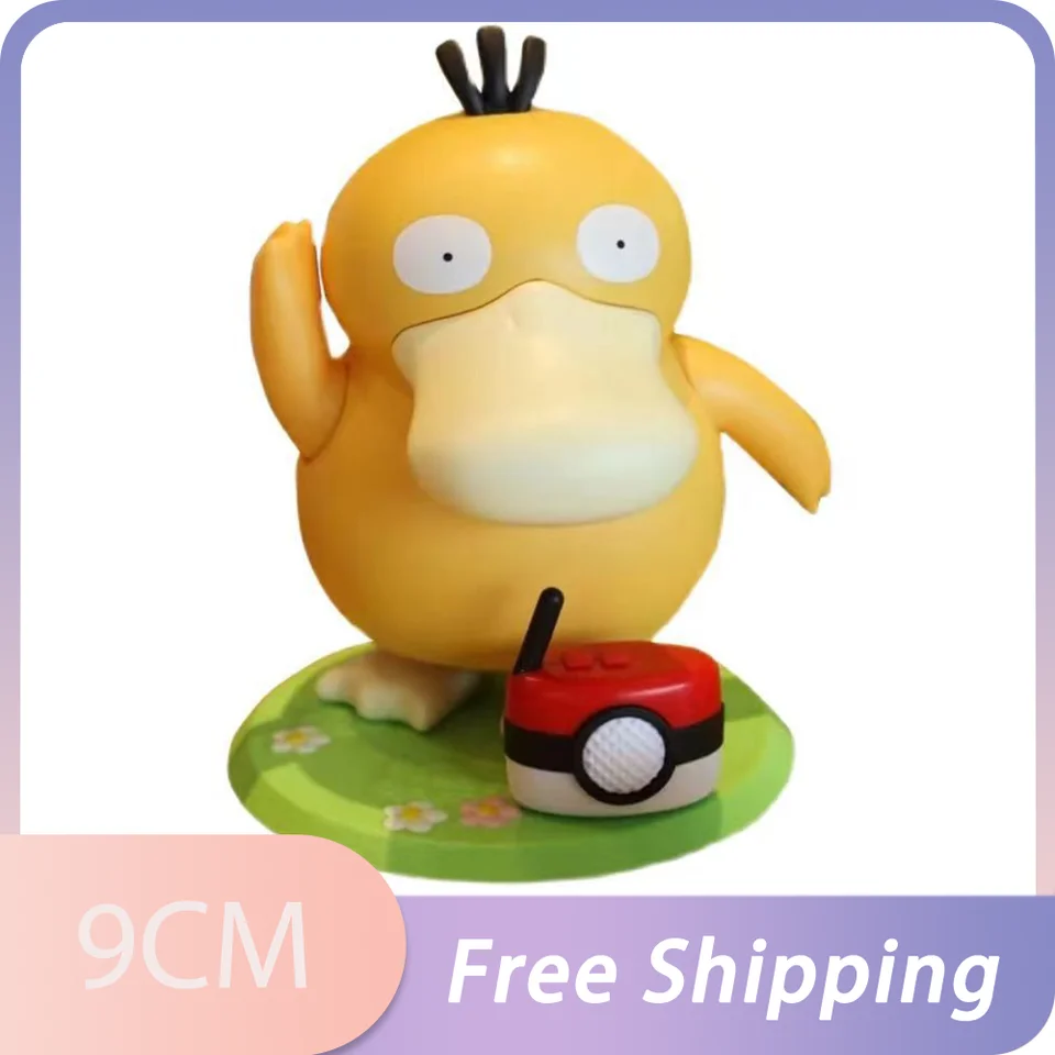 Pokémon Psyduck Dancing Singing Fun Toy KFC Limited 2022 Pikachu akčná postava Model Doll Doll Duzd Hračky pre deti darček pre deti