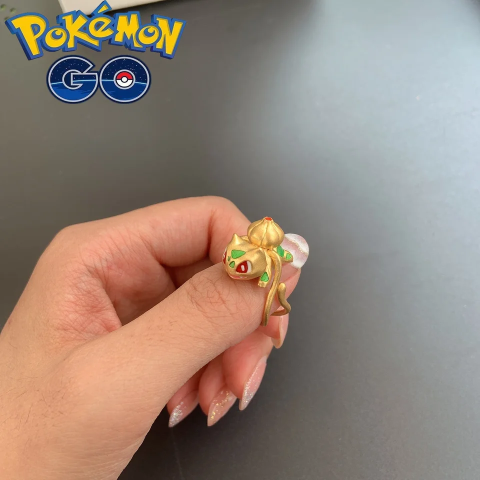 Pokémon Úžasný žaba semienka prsteň Žena Zábava Pokémonový prsteň Valentína Darček k narodeninám