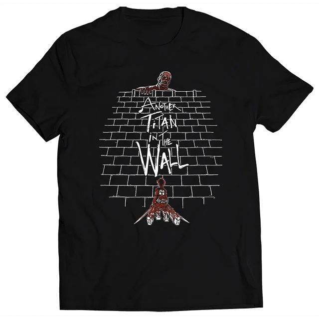 Polera Shingeki no Kyojin - ďalší Titan in the Wall Unisex Man košeľa