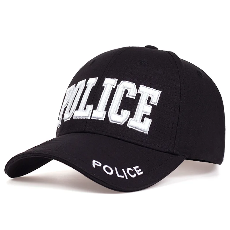 Policajný baseball vrcholil Cap, Cosplay Accessories, Performance Resss, Európsky a americký štýl