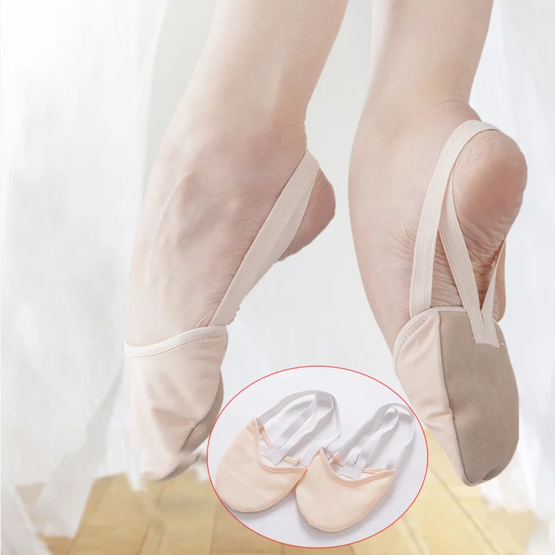 Polovičná rytmická gymnastika topánky Soft Socks Ballroom Art Gym Doplnky Gimnasia Elastic Dance topánky Gymnastika Equipment