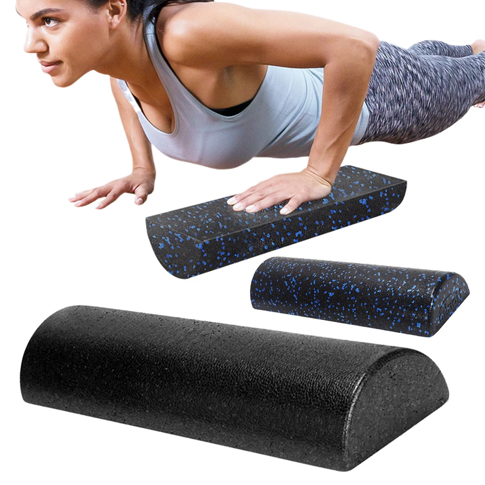 Polovičné jogové stĺpce stĺpce Roller Nástroj Svalové relaxácie Rovnováha Tréning Roller Block Gymnastic Massager Roller pre Pilates Sport