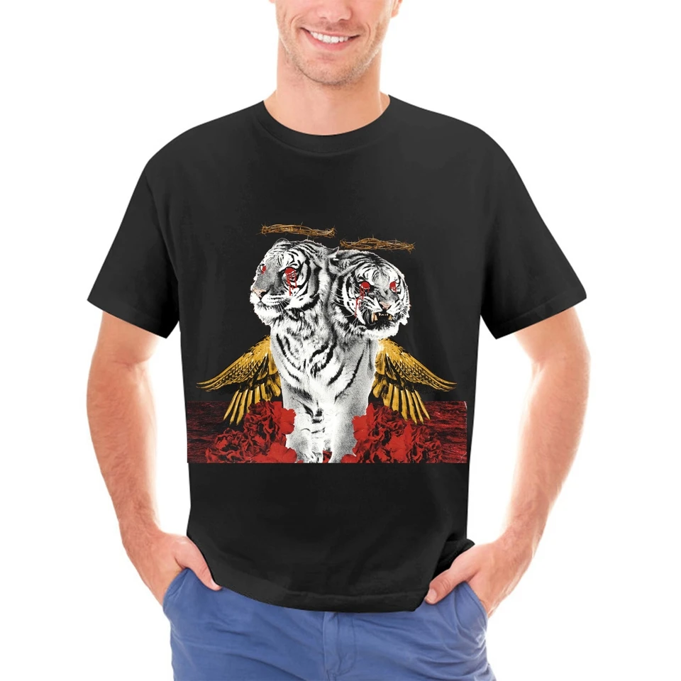 Polyfia Instrumental Progressive Rock Nové úrovne New Devils Tiger T-Shirt M-2XL