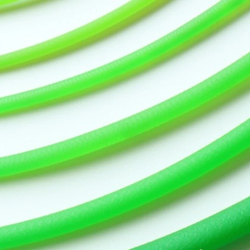 Polyuretánový pás pu na guľatý pás so zeleným pásom roztopiteľný kábel 3/4/5/6 mm PU Round Belt