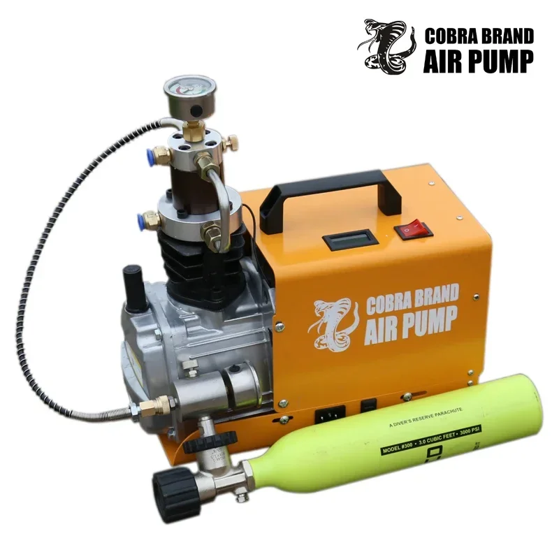 Pompe fischer pneumatický kompresor, kryt Plon, 4500 psi, 300bar, 30MPA, 220V, 110V