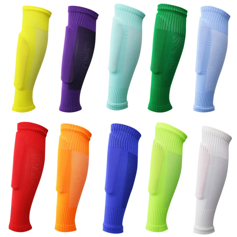 ponožka, ponožka, dlhá profesionálna pevná futbalová trubica pre dospelých High Elastic Elastic na nohy, ponožka s lisovacím tanierom