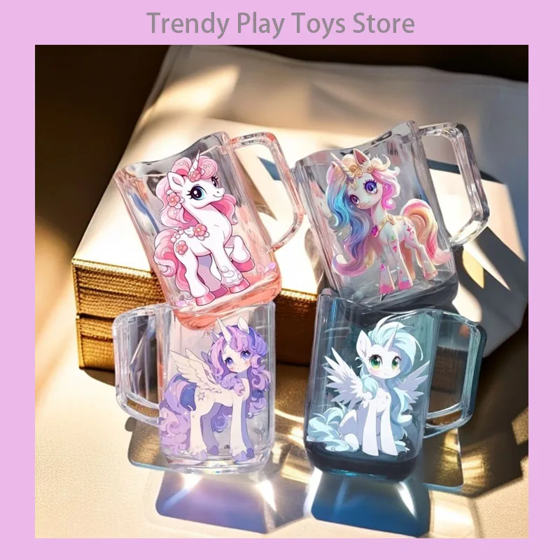Pony Polly Cartoon Roztomilý detský ústa pohár na ústne kus