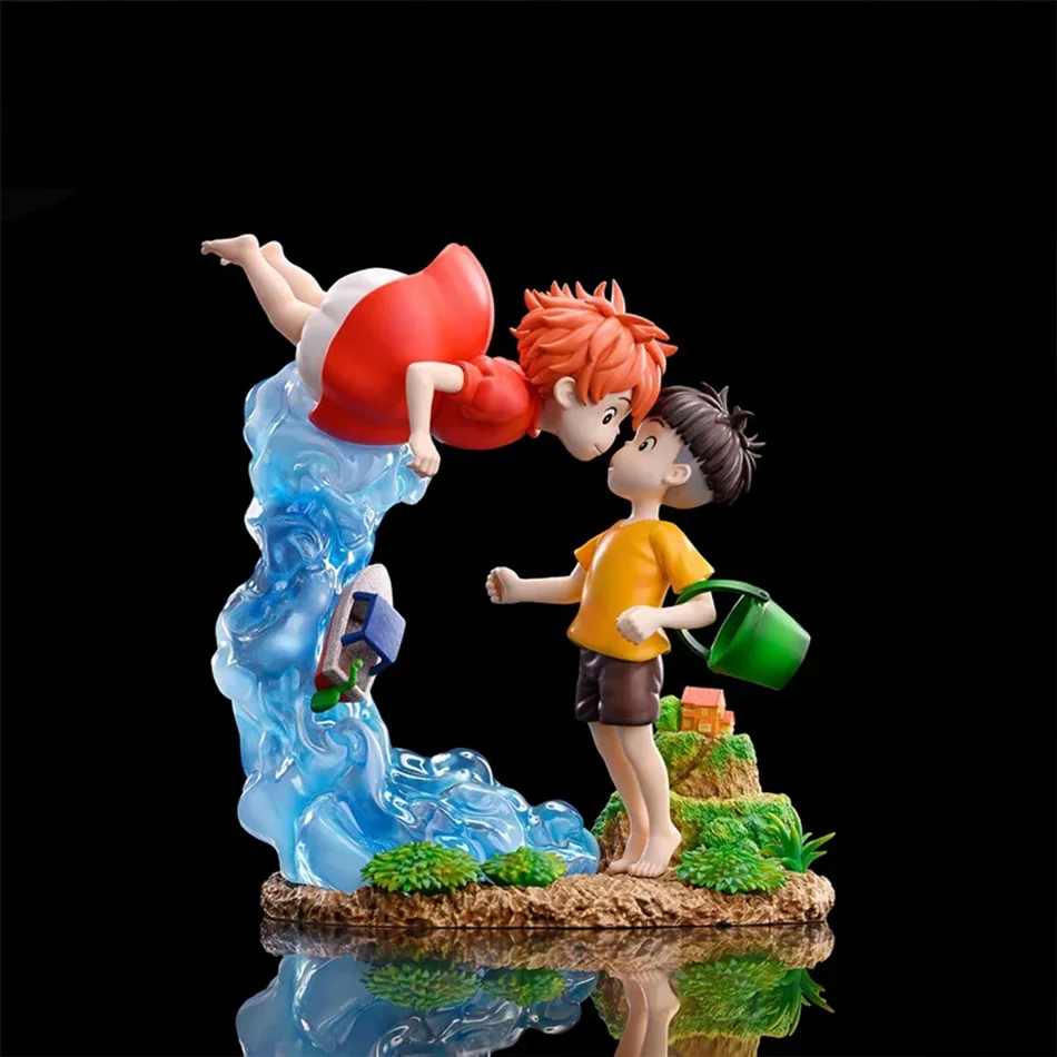 Ponyo on the Cliff Figure Ponyo Sousky Seagal postava PVC GK Socha anime akcia figurína 15cm modelka Zbierka bábik
