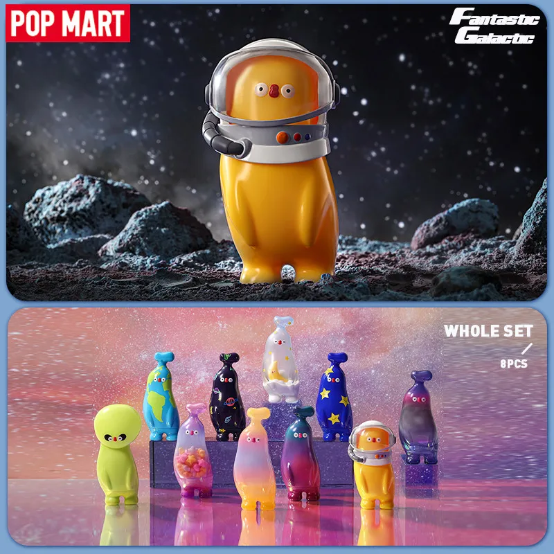 Pop Mart Flabjacks Banana Boo Fantastická galaktická séria slepých boxov Anime akčná figúrka Prekvapenie tajomstie