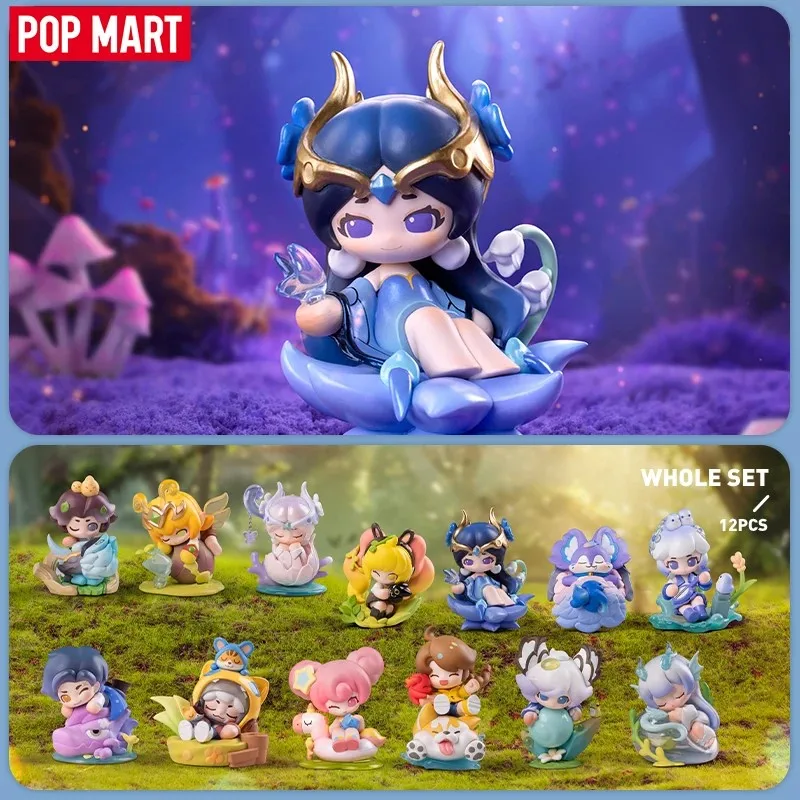 Pop Mart Honor of Kings Baby Heroes - Dream Forest Series Anime akčná figúrka Hádajte ornament figuríny domáce dekorácie darček