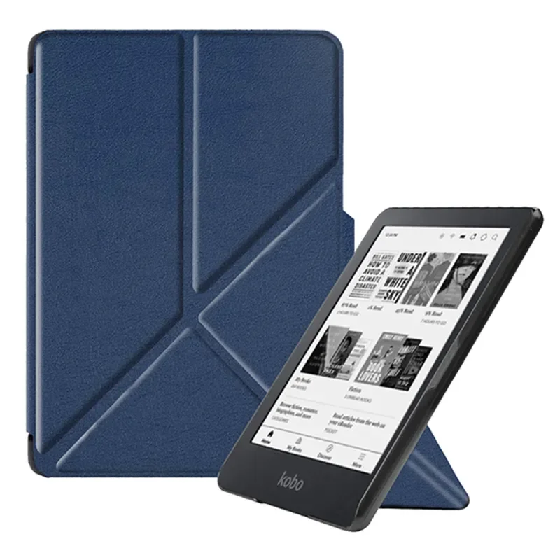 Pop Origami prípad pre Kobo Clara 2e (vydanie 2022, model N506) 6 -palcový stojan Funda pre Kobo Clara 2E N506