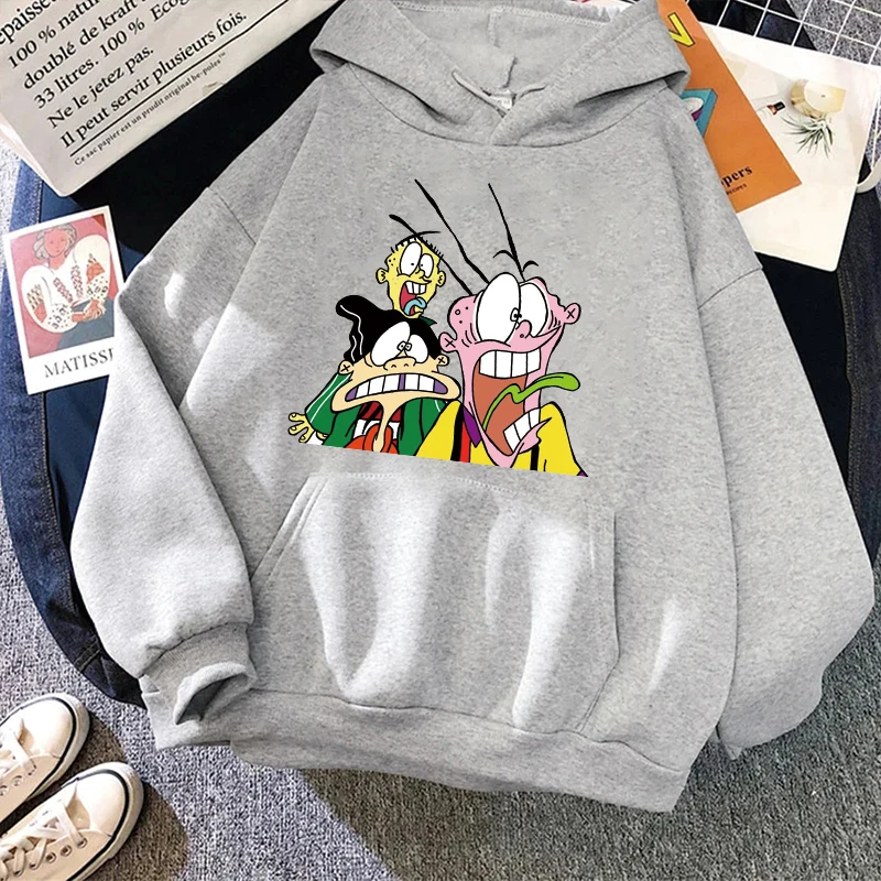 Popfunk Classic Ed, Edd N Eddy Tri eds Sportswear Novinka Trending oblečenie fit mikina pre dennú módu Wear Street