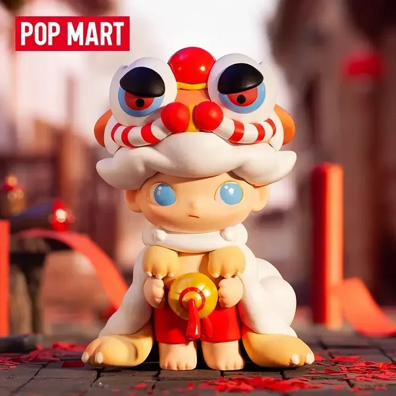 Popmart The Year of Tiger Series Series Kawaii akčné tajomstvá modely Model dievčat vianočné darčeky hračky a koníčky prekvapenie boxu