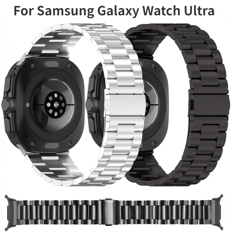 Popruh z nehrdzavejúcej ocele pre Samsung Galaxy Watch Ultra 47mm Watchand Bracelet Correa pre Samsung Watch Ultra 47 mm náramok