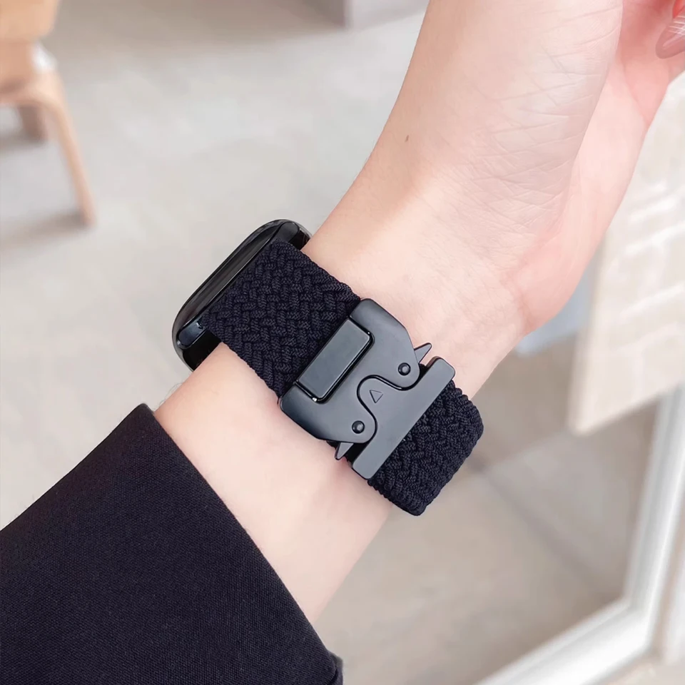 Popruhy pre Apple Watch Ultra 2 pásmo 49 mm 46 mm 42 mm 41 45 mm 44 mm spletené nylonové športové náramky Iwatch Serie 9 8 SE 5 6 7 10