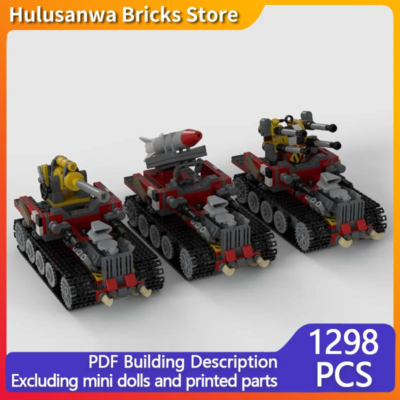 Populárne hry model MOC Budova tehly Hammer Battle Mech Collection Technology blokuje modulárne darčeky vianočné hračky DIY Sety II