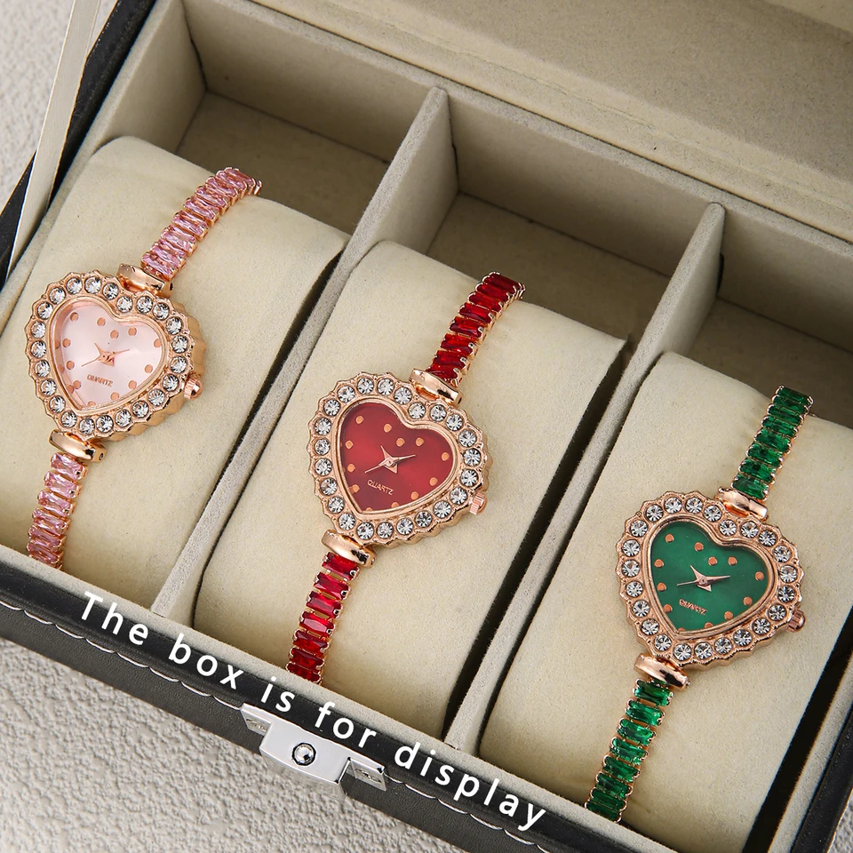 Populárny módny ženský Quartz Watch Náramok set darček
