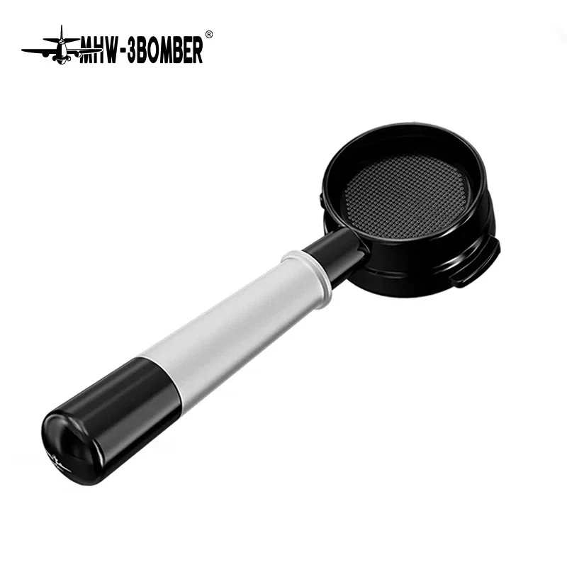 Portafilter bez dna MHW-3Bomber pre 58 mm LA Marzocco/E61 Kávovka Kovová rukoväť Espresso Portafilter Kávové doplnky