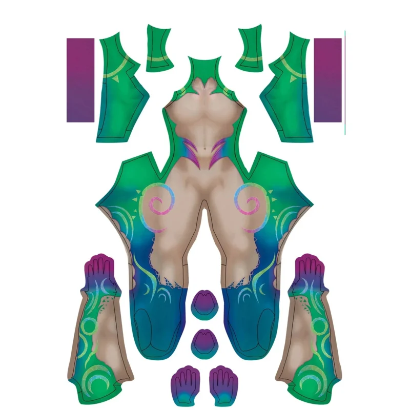 Postava hry lol neeko cosplay kostým ženské dievčatá žena superhrdina tlač zentai bodysuits halloween oblek