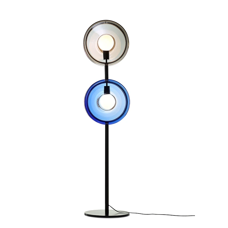 Postmoderné osvetlenie LED dióda LED lampa sklenená lampa Stála lampa Nordic Dlass