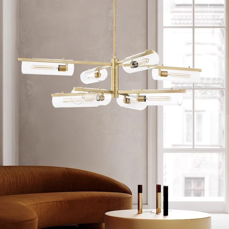 Postmoderné svetlo luxusné kreatívna obývacia izba luster minimalista Nordic Modern Art Reštaurácia spál