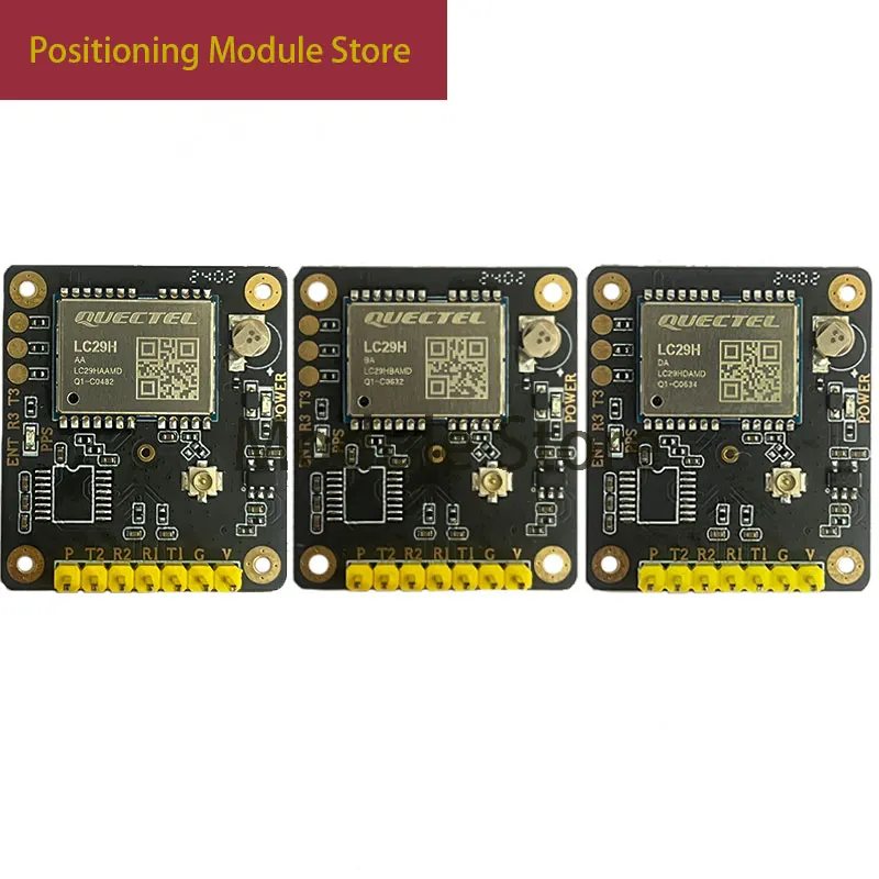 Posunutá LC29H Dvojfrekvencia Modul polohovania Vysoko presný modul GNSS podporuje GPS satelitné RTK zotrvačné vedenie RTK
