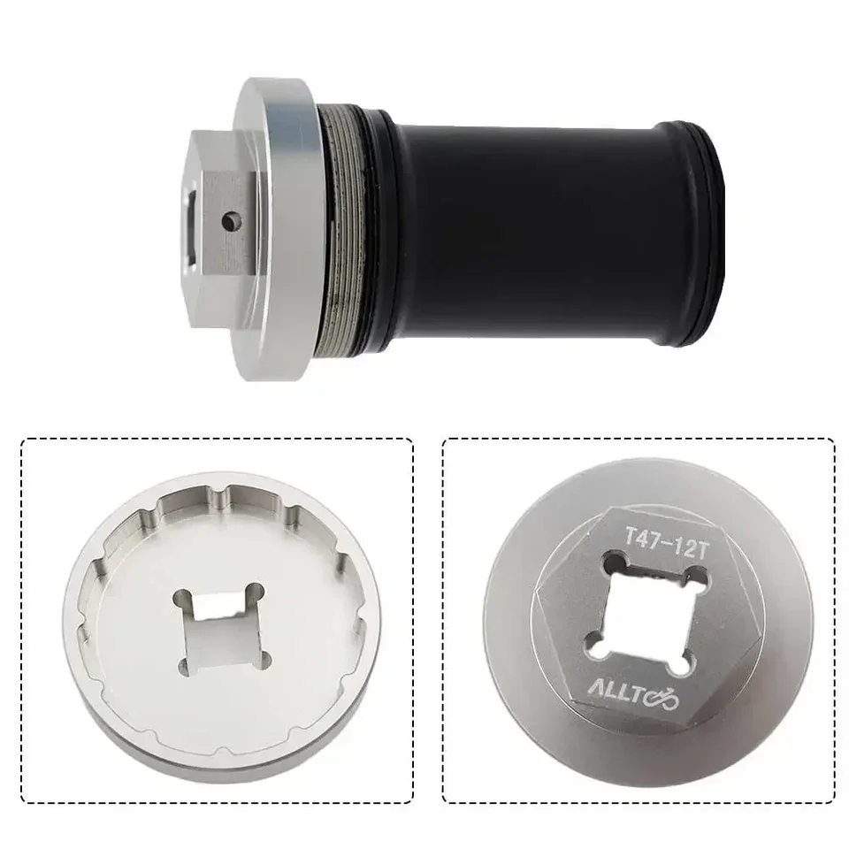 Poteax Bicykel Bracket Demasadble Tool Tool Socket Socket BB-M30 T47-LB Spanner pre prax funguje cyklistické príslušenstvo