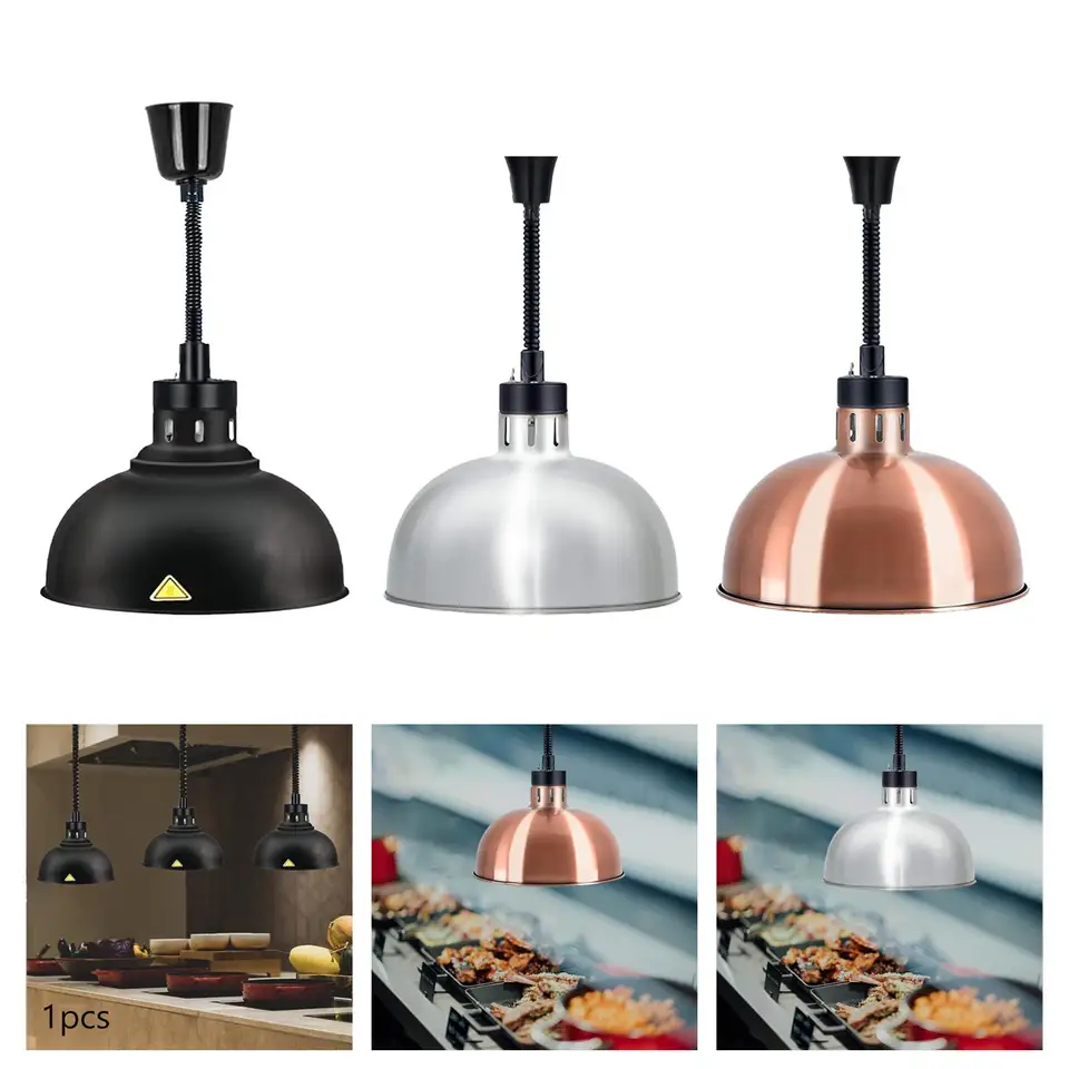 Potravinová lampa zavesenie bufetového vykurovacieho žiarovky pre reštauráciu Hot Food Kaviareň