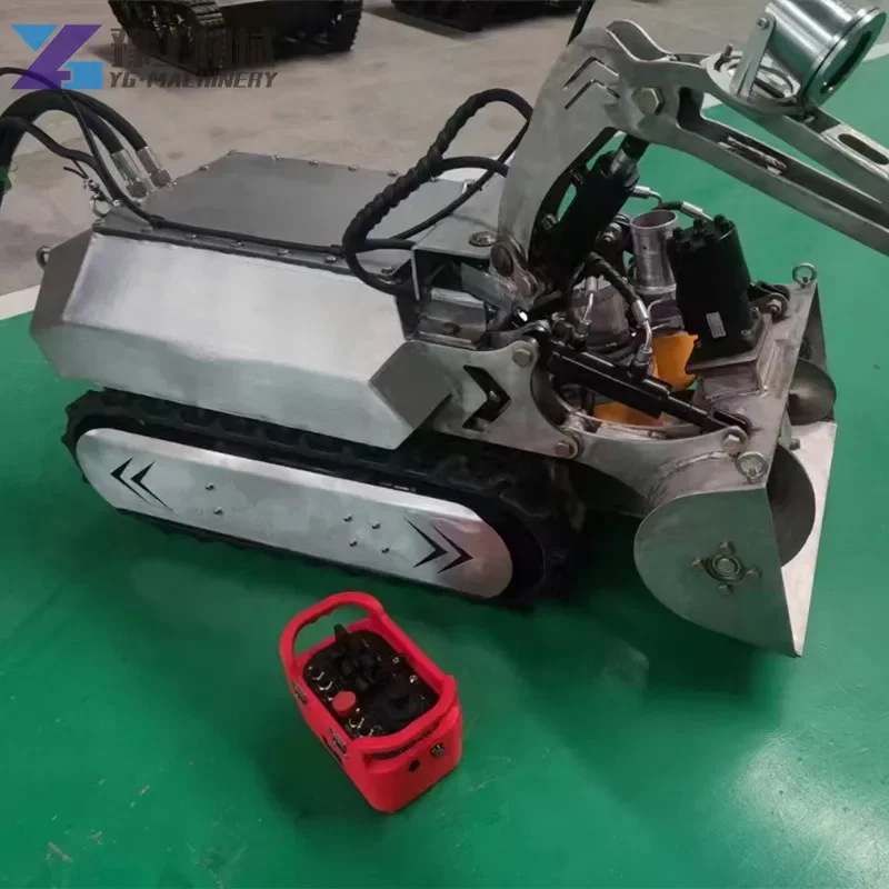 Potrubie čistiaca gumová prehľadávač robot špinavá čistiaca čistiaca robot voda Proof Gumed Sledovaný podvozok Sledovaný podvozok podvozok