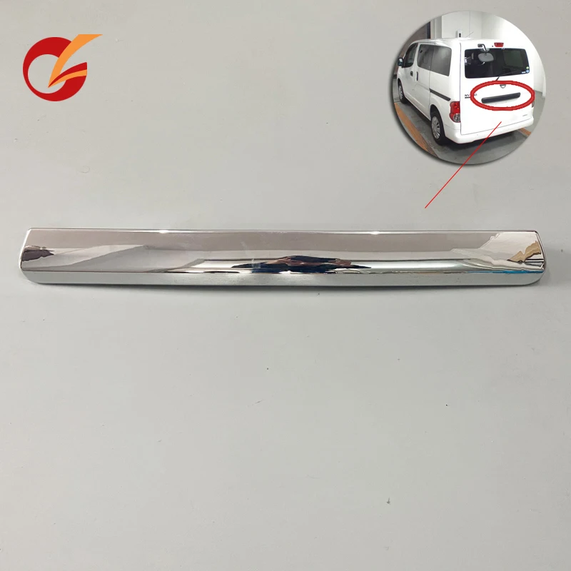 Použite pre nissan van nv200 zadné dvere TRUNT TRInk Garinish Chrome
