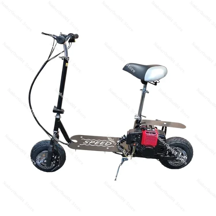 Použiteľné na benzínový kolobežník Mini Scooter Dospelý skúter s malými kolesami Ran Oil Double Bicycle