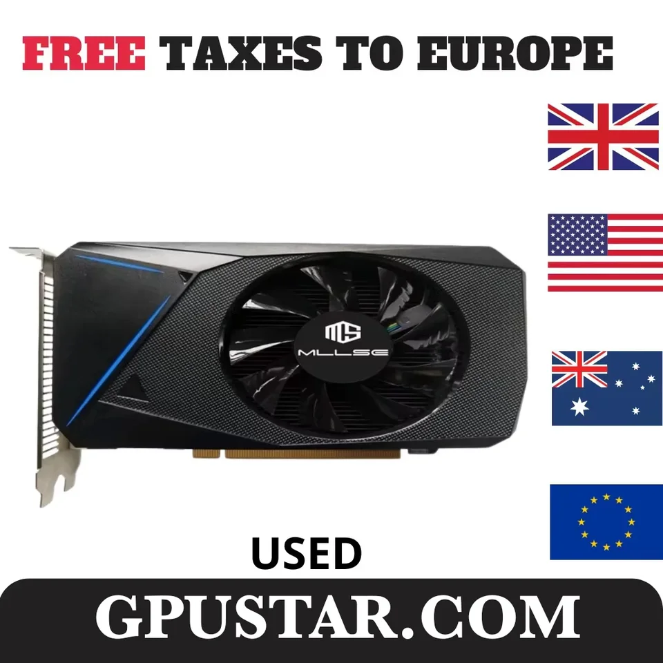Použité AMD Radeon RX 550 4 GB Placa de Video Graphics Card GDDR5 128bit PCI-E X16 HDMI DP DVI RX 550 4 GB Desktop Gaming Videli