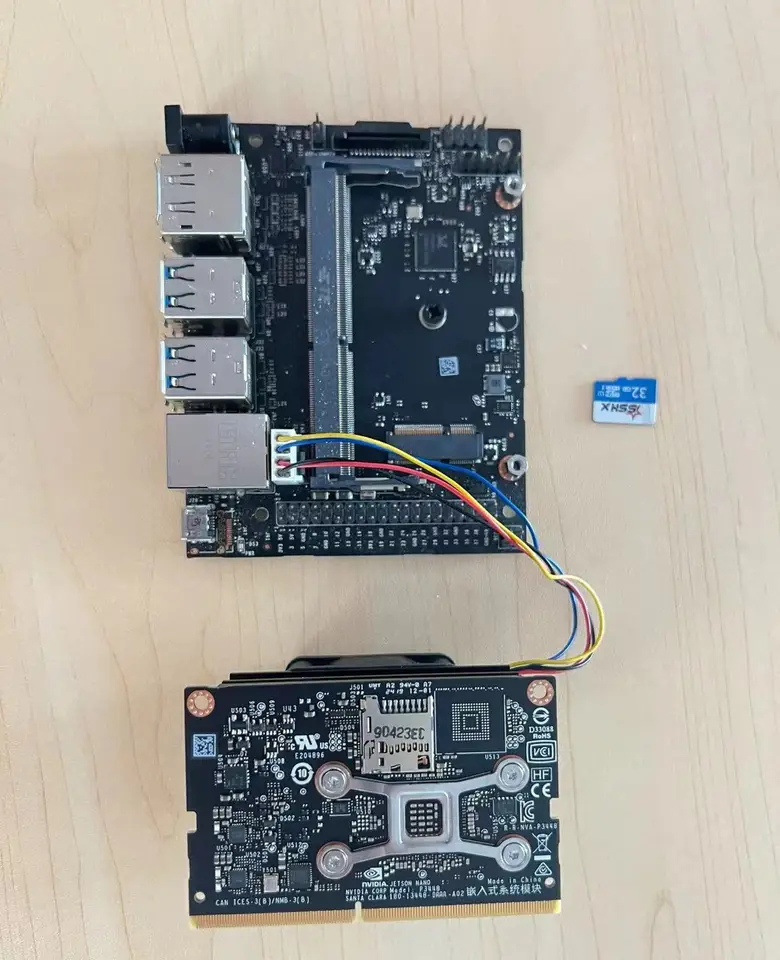 Použité NVIDIA Jetson Nano B01 Vývoj Kit B01 Verzia Linux Demo Board Deep Learning AI Development Board Platforma