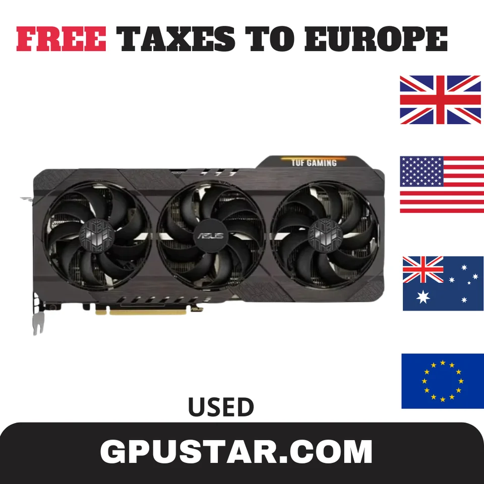 Použité TUF RTX 3070 8GB GPU RTX 3070TI 8GB grafická karta GTX3070 TI RTX3070TI Gaming NVIDIA Turbo Graphics Cards
