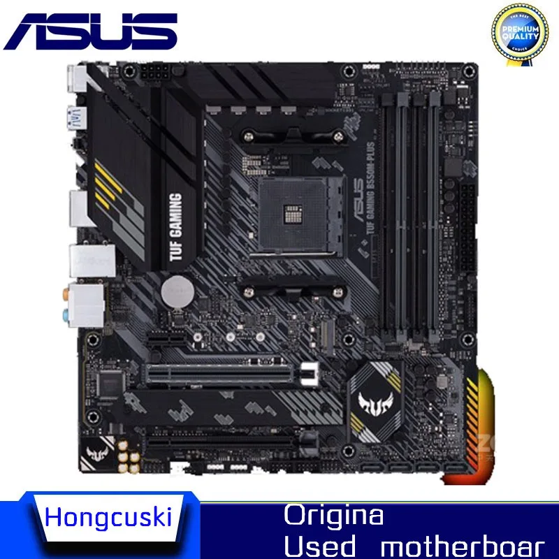 Používa sa pre hier ASUS TUF Gaming B550M-Plus Plus Plus DDR4 DDR4 pre AMD B550M B550 Original Desktop PCI-E4.0 M.2 SATA3 Mainboard
