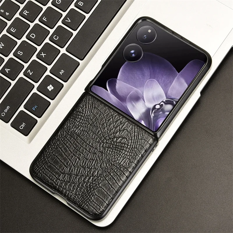 Používa sa pre Xiaomi Mix Flip 5G 2405CPX3DC MOBILNÁ MOBILNÁ PLYBA LOBILNY LPOCODILE PC PC Tvrdý kryt a pýcha zadná škrupina
