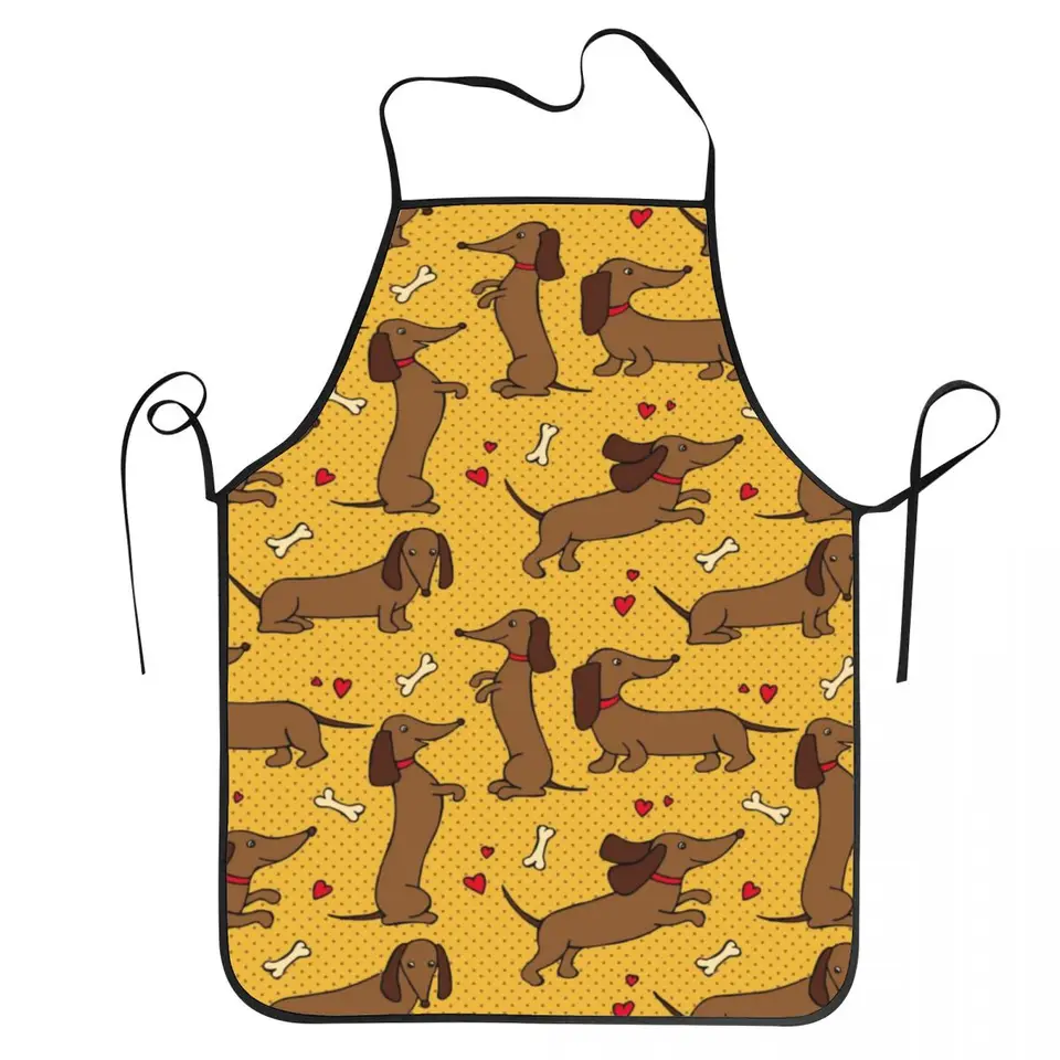 Povzdaľková klobása pre psa pre ženy u mužov unisex Bodsty Badger Kuchyňa kuchyňa Tablier