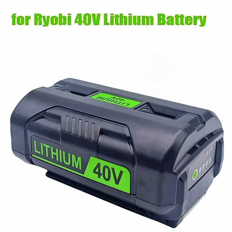 PowerToolBattery 40V 6.0AH/8.0AH LI-ION Nabíjateľná batéria pre Ryobi OP4050 OP40401 RY40200 OP4050A RY40400 RY4050