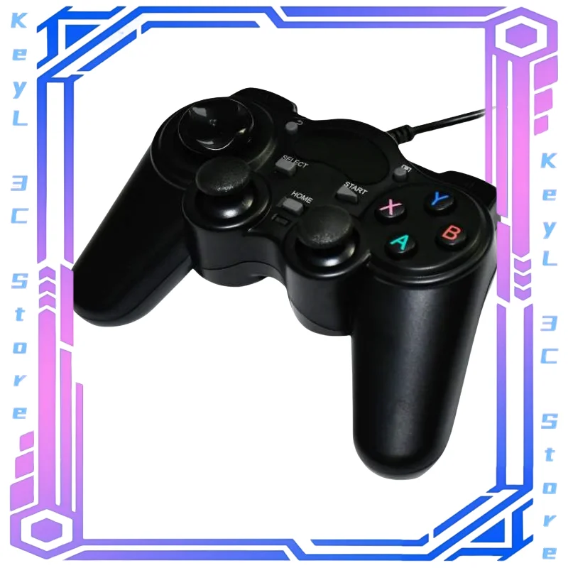 Powkiddy PS-6 káblové USB Double Rocker Rukoväť vhodné na narodeniny darčekové arkádové hry Vynikajúce ručné počítače Handfelel