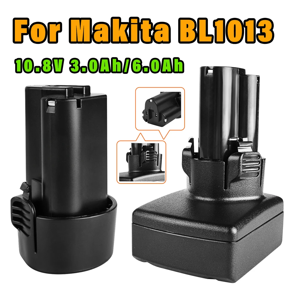 Powtree 3.0AH/6.0AH 10,8 V pre Makita BL1013 Nabíjateľné elektrické náradie LI-ION Výmena batérie TD090D DF030D LCT203W BL1014