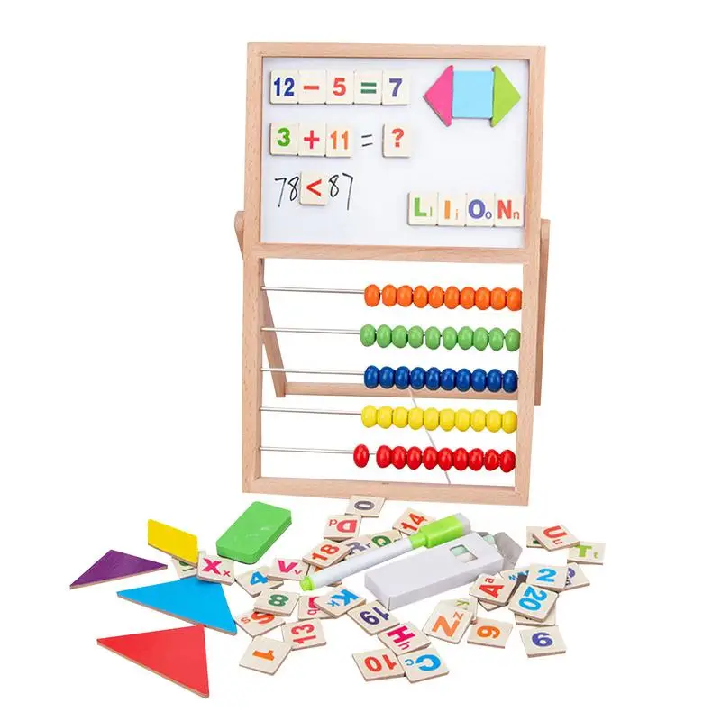 Počítadlá pre deti matematické viacúčelové matematické počítanie hračiek drevené abacus kreatívne predškolské vzdelávacie hračky pre rané vzdelávanie