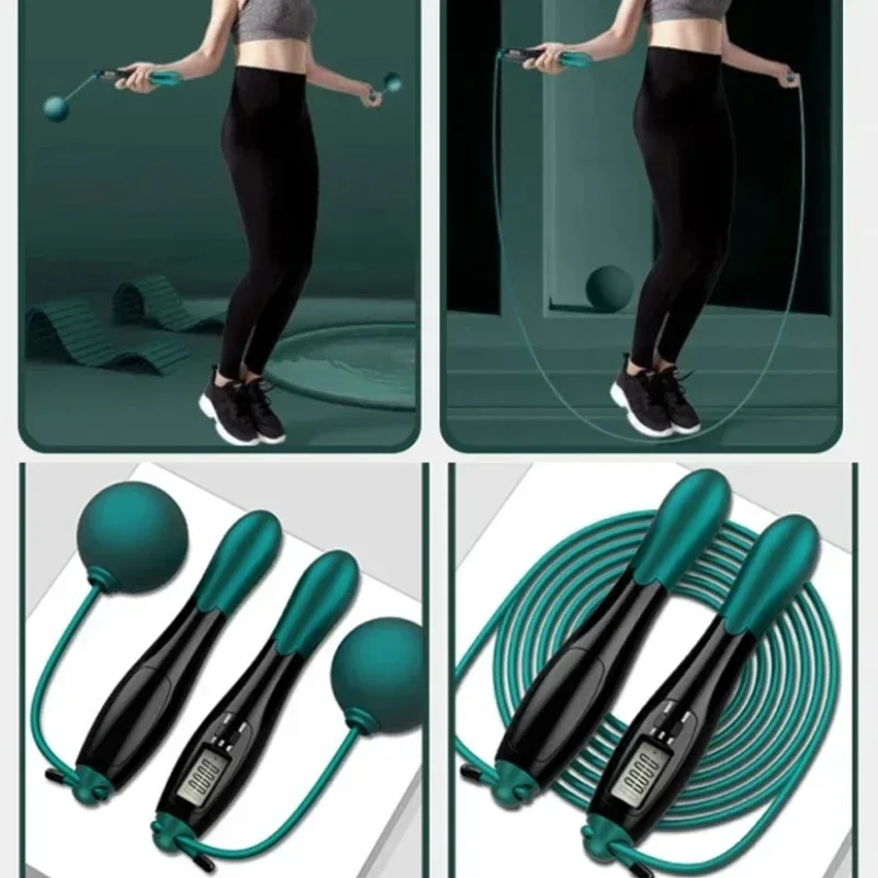Počítanie loptičiek s nožom nastaviteľné bezdrôtové švihavé lano preskočenie lana cvičenie Fitness Workout Gym Training Home Sport Equipment