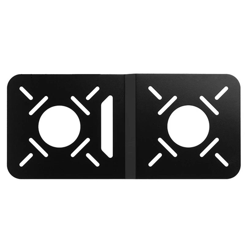 Počítačový monitor Vesa Mount Bracket Universal Router Tablet Tablet Vesa Fixer Support Montážna doska pre 2 zariadenia