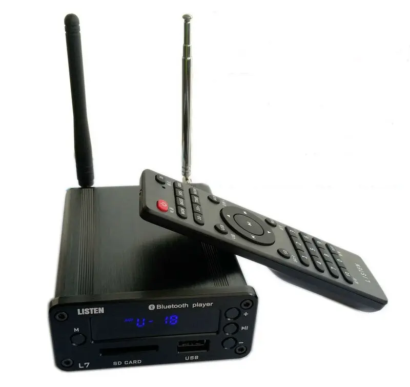 Počúvajte L7 Ape Lossless Prehrávanie U-Disk HiFi Bluetooth Decoder DAC zosilňovač slúchadiel pre slúchadlá Audio Amp Diaľkové ovládanie diaľkového ovládania PG